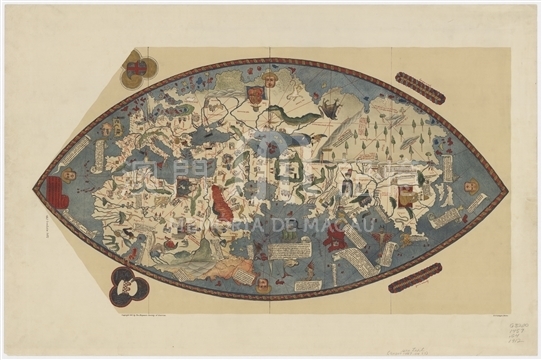 1457年熱那亞世界地圖